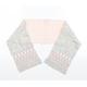 Preworn Girls Grey Geometric Knit Scarf Scarves & Wraps One Size