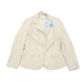 Marks & Spencer Womens Size 14 Brown Linen Blend Jacket (Regular)