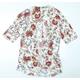 F&F Womens White Floral Kimono Jacket Size 8