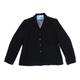 St Michael Womens Size 14 Black Wool Work Formal Office Business Professional Occasion Suit Jacket (Regular)