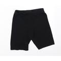 F&F Girls Black Compression Shorts Size 11-12 Years - Cycle shorts