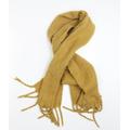 Preworn Womens Yellow Knit Scarf