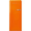 Smeg Left Hand Hinge FAB28LOR5 Fridge with Ice Box - Orange - D Rated