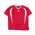 adidas Mens Red T-Shirt Size L