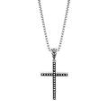 John Hardy Sterling Silver Classic Chain Jawan Cross Pendant Necklace, 20