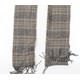 New Look Womens Brown Plaid Knit Scarf