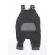 George Baby Grey Dungaree One-Piece Size 3-6 Months