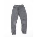 F&F Boys Grey Straight Jeans Size 7-8 Years