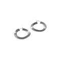 John Hardy Sterling Silver Bamboo Hoop Earrings