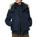 Andrew Marc Umbra Faux Fur Trim Hooded 28 Bomber Puffer Jacket