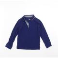 John Lewis Boys Blue Basic Polo Size 7 Years