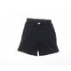 Matalan Mens Black Cotton Bermuda Shorts Size S L7 in Regular