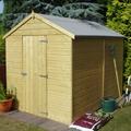 Loxley 6' x 8' Pressure Treated Shiplap Apex Shed