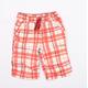 NEXT Boys Red Striped Jersey Cargo Shorts Size 8 Years
