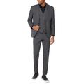 Stvdio by Jeff Banks Textured Jacquard Suit Jacket 38S Grey