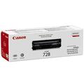 Canon 728 Ink Laser Printer Toner Cartridge, black