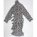 Primark Womens Grey Polka Dot Polyester Top Robe Size 14