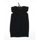 French Connection Womens Black Woven Pencil Dress Size 10