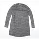 Miss Selfridge Womens Grey Jumper Dress Size 8