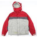 Animal Mens Red Rain Coat Coat Size L