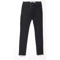 Denim & Co. Womens Black Denim Skinny Jeans Size 8 L29 in