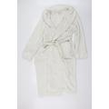 Kappahl Womens White Solid Top Robe Size L