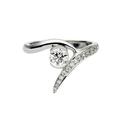Shaun Leane Entwined 18ct White Gold 0.50ct Diamond Outward Engagement Ring - M