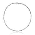 Chimento Stretch Classic 18ct White Gold Diamond Necklace - 45cm