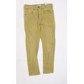 JACK & JONES Mens Green Straight Jeans Size 30 L27 in