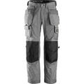 Snickers 3223 Mens Rip Stop Floor Layer Work Trousers Grey 38" 30"