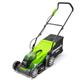 Greenworks G40LM35 40v Cordless Rotary Lawnmower 350mm FREE Garden Sprinkler & Trowel Set Worth £36