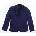 French Connection Womens Blue Jacket Blazer Size 6