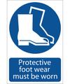 Draper Protective Footwear Must Be Worn Sign