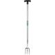 Draper Stainless Steel Long T Handled Hand Fork