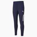 PUMA Teamliga Pro Training Men's Football Pants, Peacoat/White, size X Small