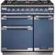 Rangemaster Elise 90cm Dual Fuel Range Cooker - Stone Blue