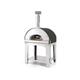 Fontana Mangiafuoco Wood Fired Pizza Oven with Trolley - Anthracite