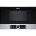 Bosch Series 8 21L 900W Built-in Microwave - Stainless Steel
