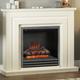 Be Modern 48 Soft White Electric Fireplace Suite - Whitham