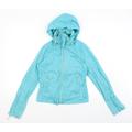 Bench Womens Blue Rain Coat Coat Size M