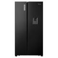 Hisense 519 Litre Side-By-Side American Fridge Freezer With Multiflow - Black