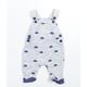 TU Baby Grey Dungaree One-Piece Size 0-3 Months