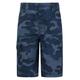 Camo Cargo Kids Shorts - Navy