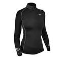 Woof Wear Ladies Performance Riding Shirt Black - Extra Large