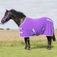 Mark Todd Pony Fleece Rug - Purple and Grey - 4 foot 9 inch