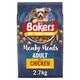 Bakers Complete Adult Meaty Meals Dog Food - Chicken - 2.7kg Bag