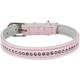 Trixie Active Comfort Collar with Rhinestones for Dogs Pink - Extra Small/Small - 20-24 cm/12 mm