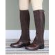 Moretta Adults Suede Half Chaps Brown - Large