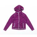 Trespass Girls Purple Jacket Size 7 Years