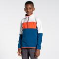 Craghoppers Kid's Linden Half Zip Fleece Poseidon Blue / Lunar Grey